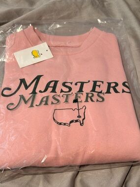 Masters 2026 - Youth Pink Graphic Sweatshirt - XS, New with tags